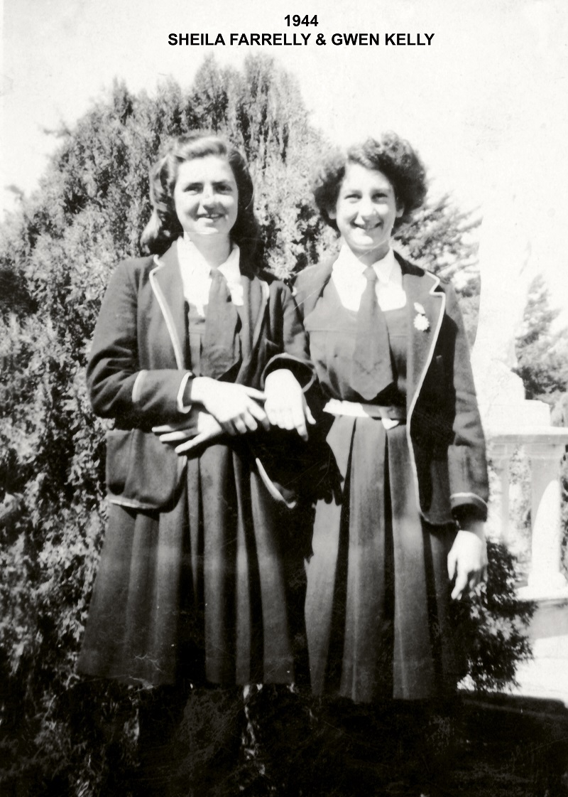 1944 Sheila Farrelly & Gwen Kelly