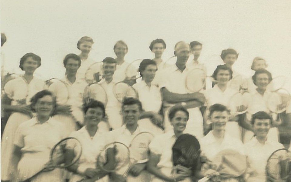 1950's Tennis Display 