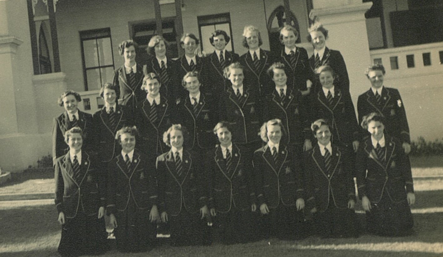 1955 Junior Class in Formal Uniform