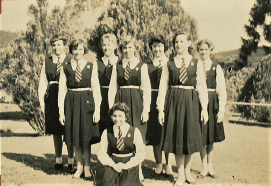 1958 Group of students