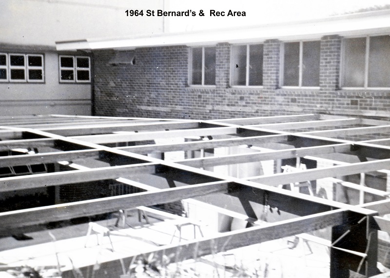 1964 Construction of Rec Area & St Bernard's