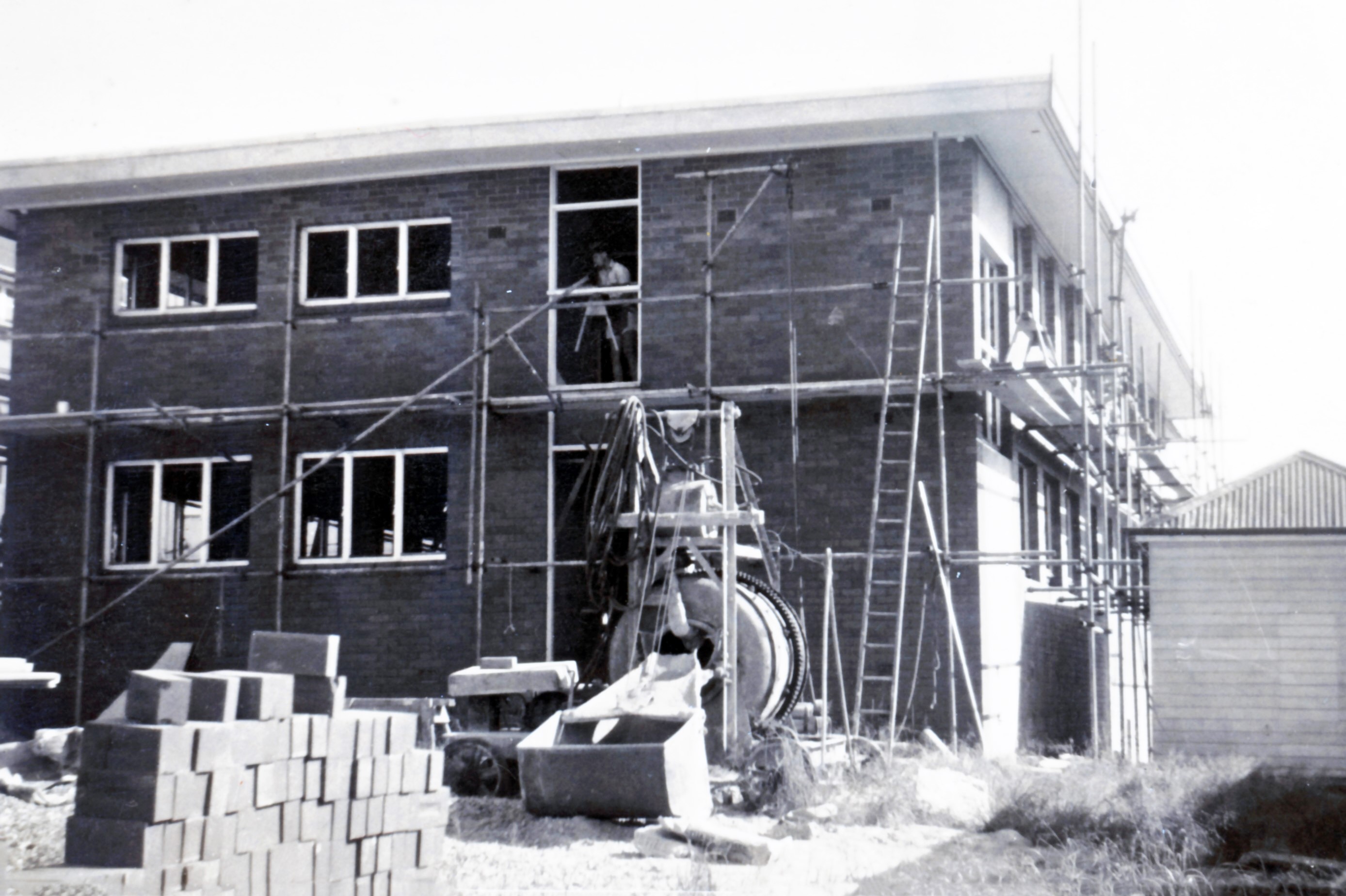 1964 Construction of St Bernard's Dorm