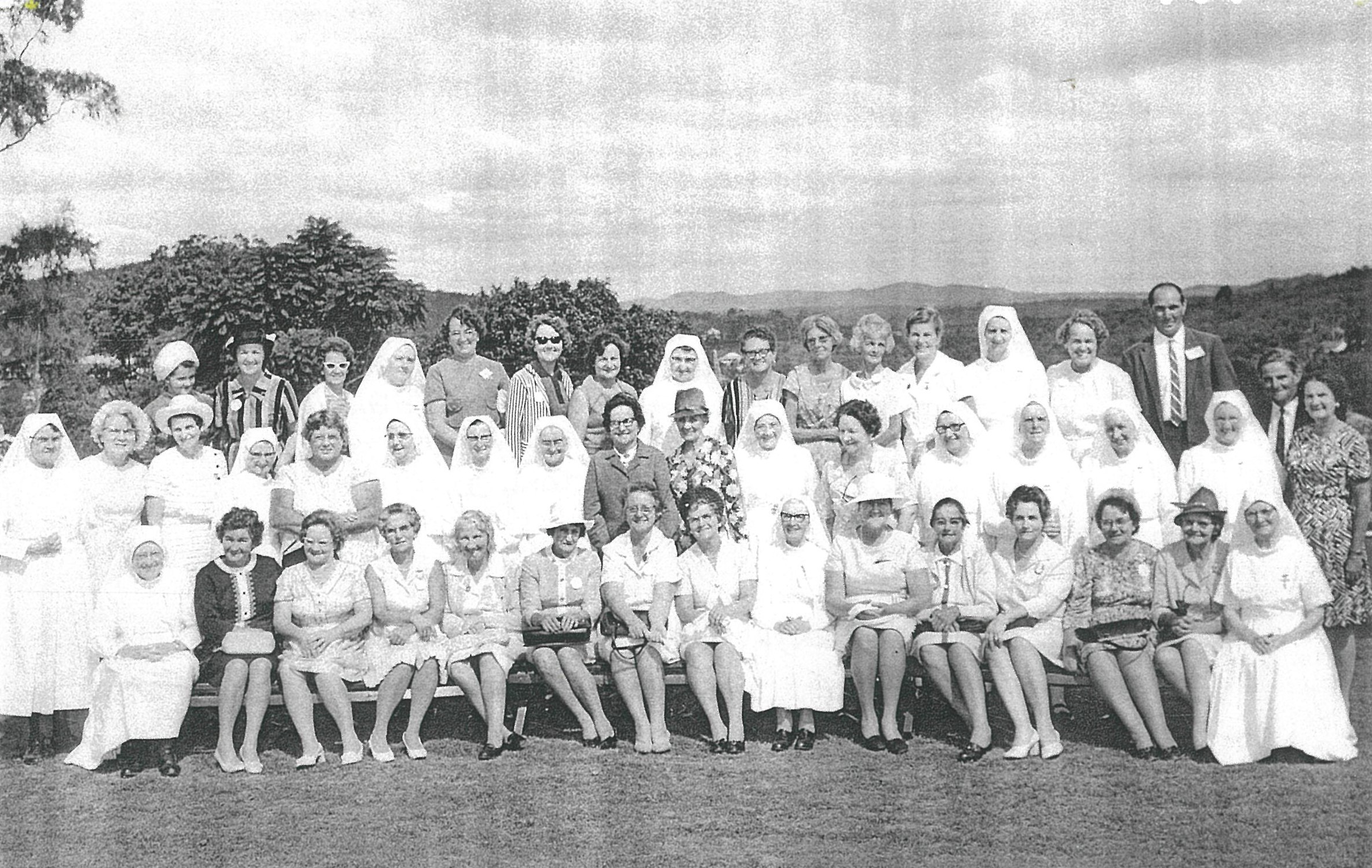 1969 Past Puils Reunion small group