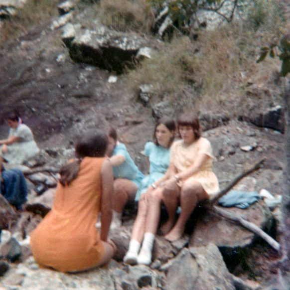 1971 Cathy Marsh, Carol Quaid & Jackie Hodge