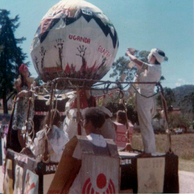 1972 Action for World Development Float