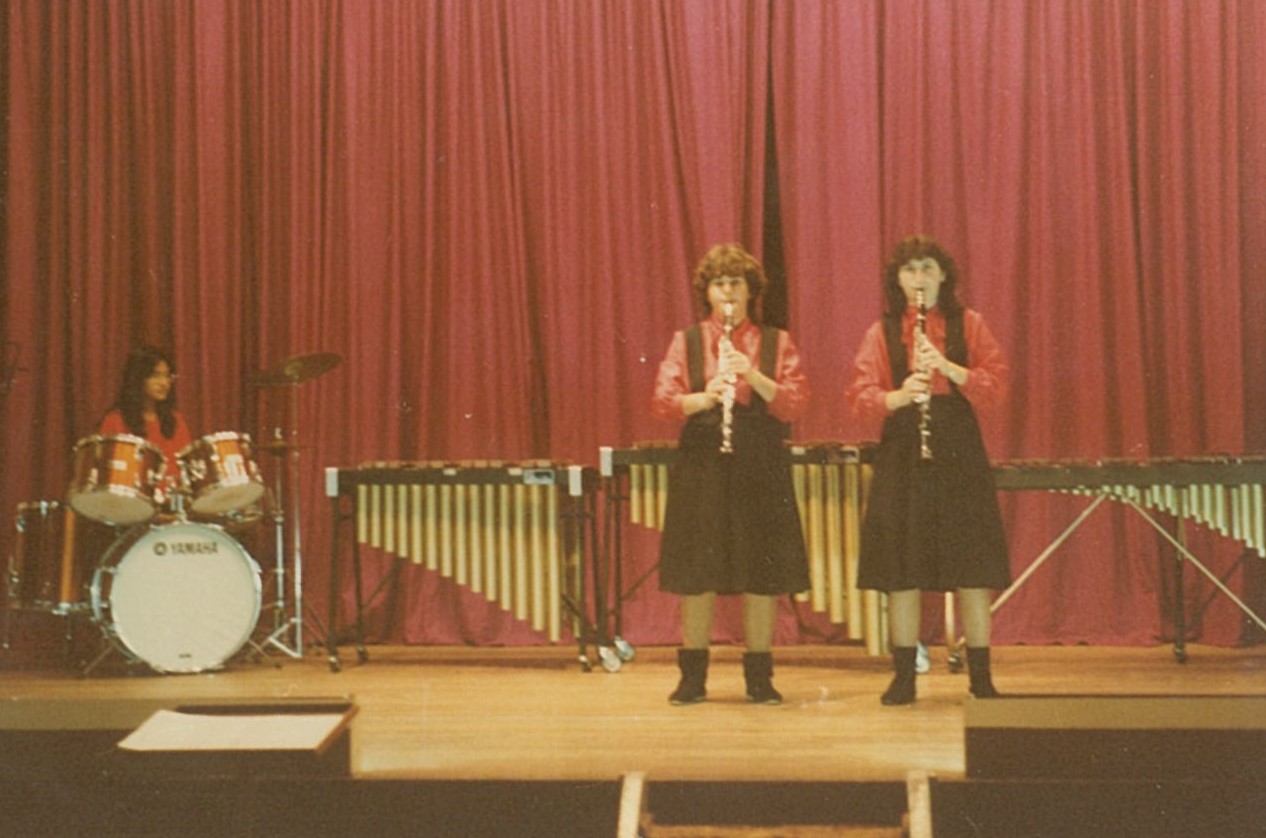1984 Annual Concert 4 - M Flores (Drums) J Reghanzani N Gaggiano