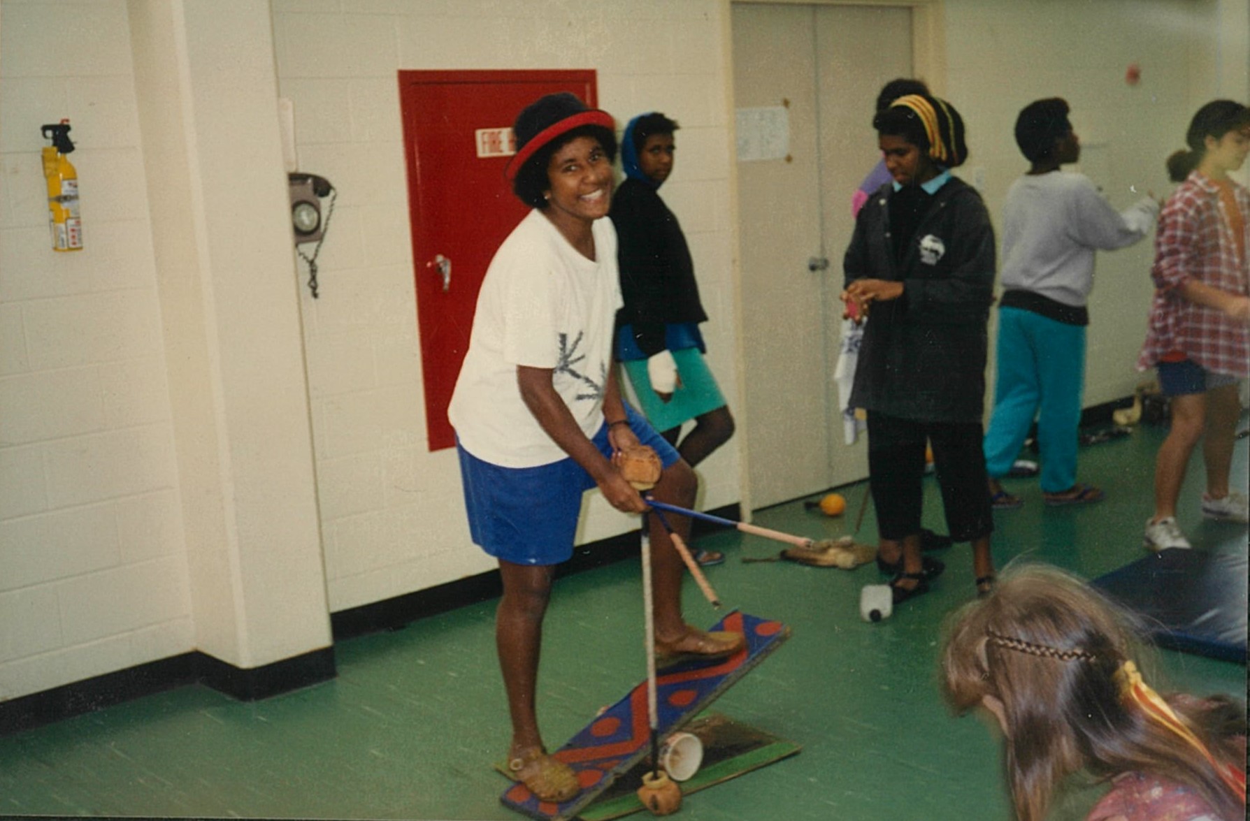 1993 Circus Skills Workshop with Ungaburra Kids are Great Circus Group 1