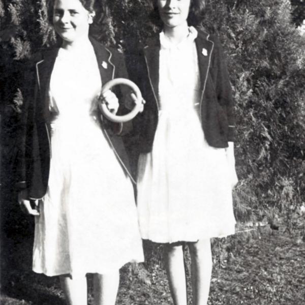 1945 Ruth Daley & Ines Sacchetti