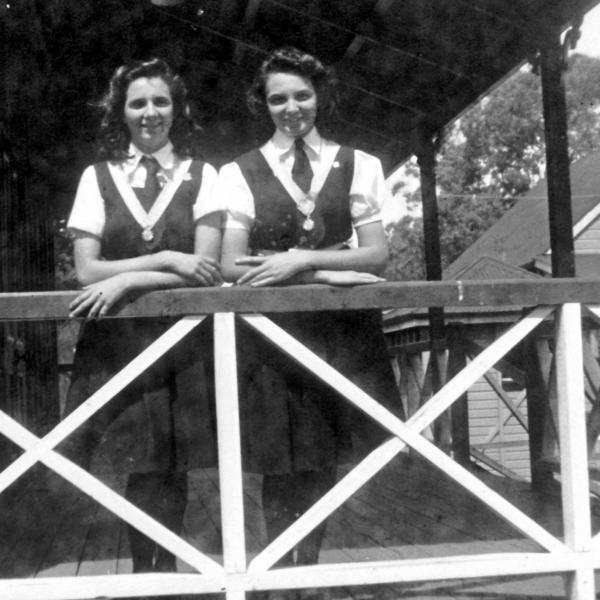 1947 Olga Valese & Carmen Giacabone