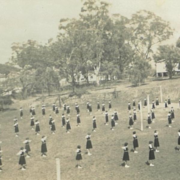 1950's - Culture Display on lower field