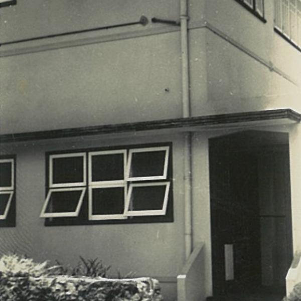 1950's Entrance to Lower Building 
