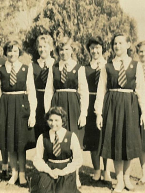 1958 Group of students
