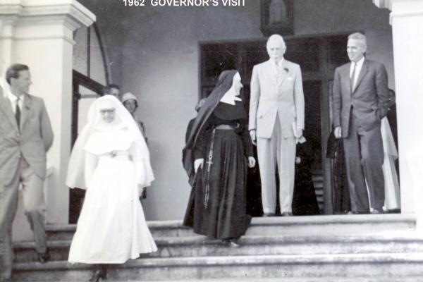 1962 Governor Sir Henry Abel Smith Visit