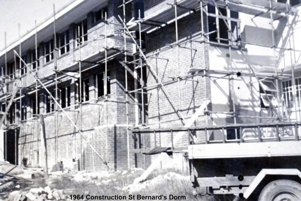 1964 Construction of St Bernard's Dorm 2