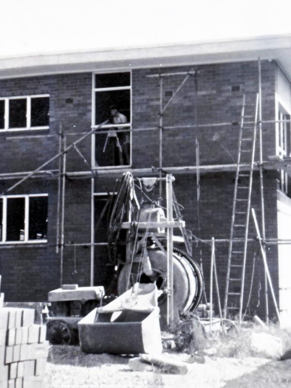 1964 Construction of St Bernard's Dorm