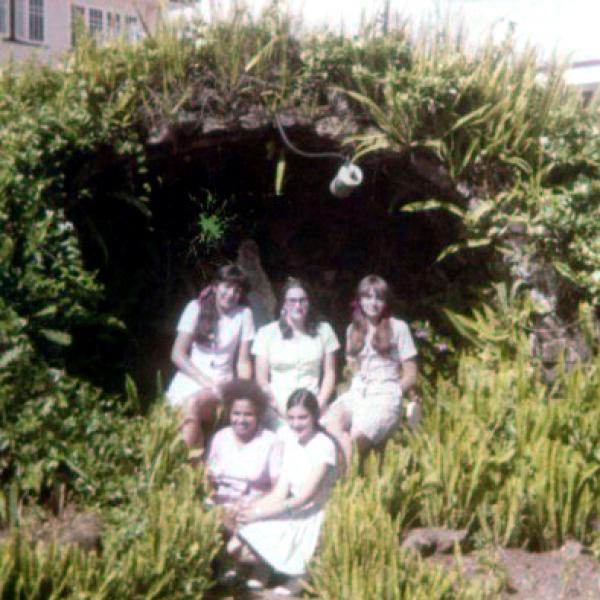 1972 Students at Grotto