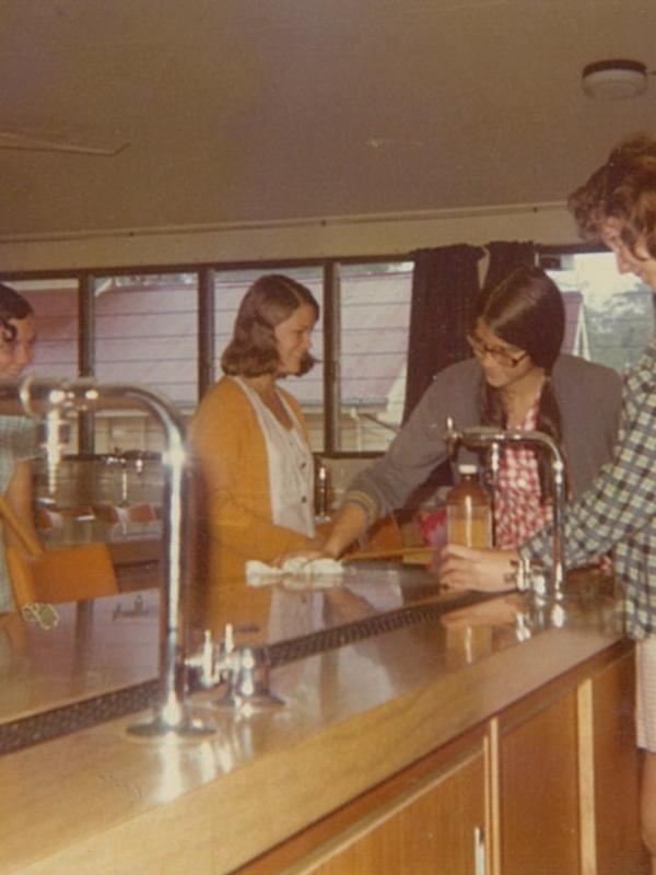 1975 Cleaning the Science Lab