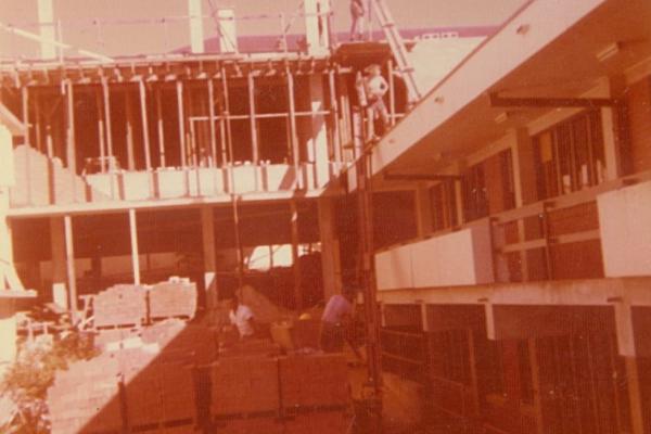 1975 New building works