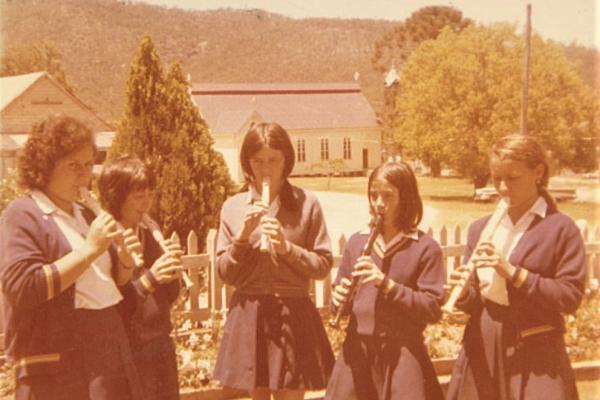 1977 Recorder Students