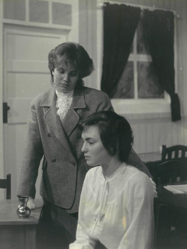 1980's Standing Margueritte Moody Sitting Ellen Stancombe