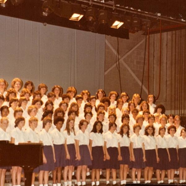 1983 College Choir at Cairns Civic Centre