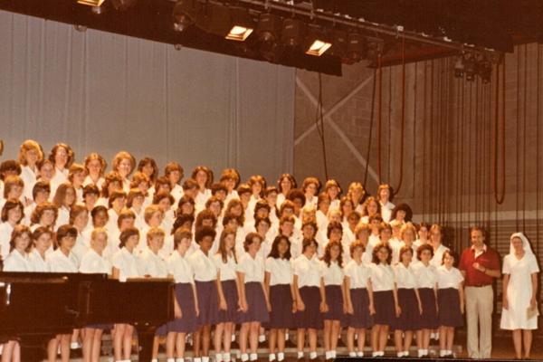 1983 College Choir at Cairns Civic Centre
