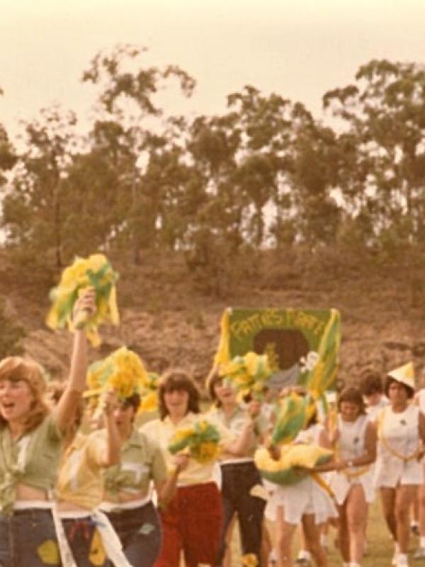1983 Sports Day - Cheer Squad