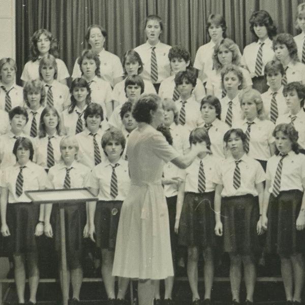 1985 Annual concert - Choir