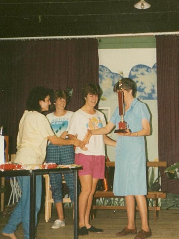 1986 Trophy Presentations
