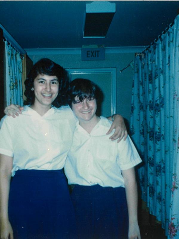 1989 Isabel Sramek and Maria Girgenti