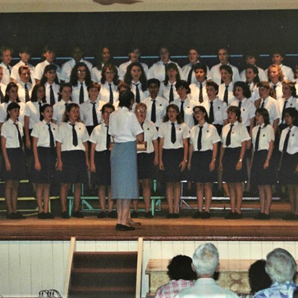 1990 School Concert - Choir