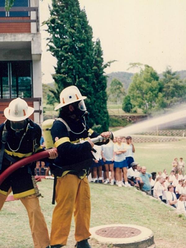 1994 Fire Brigade visit