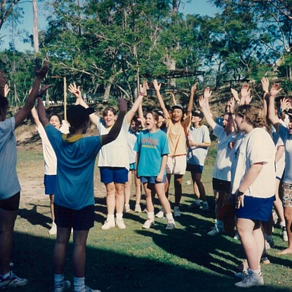 1994 Students Cheering