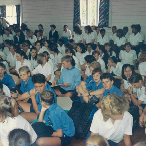 1994 Students in Mercy Hall 3