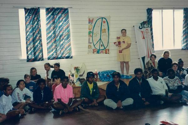 1994 Students in Mercy Hall