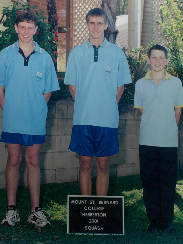 2001 Squash Team