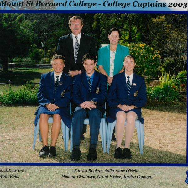 2003 School Captains