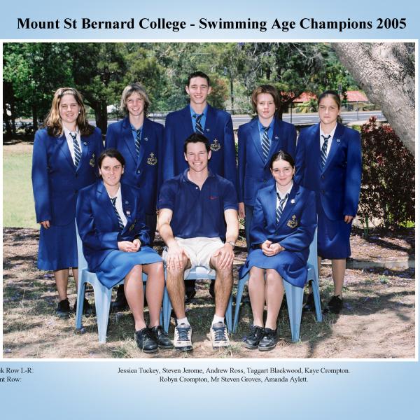 2005 Swimming Age Champions