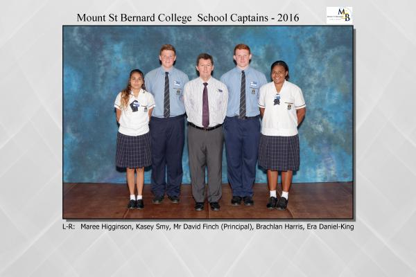 2016 School Captains